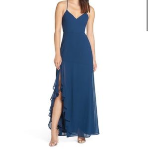 Lulus luxurious love lace-up gown